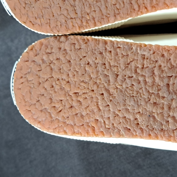 Superga Mono Tan Faux Suede Faux Fur Lined High Top Lace Up Sneakers VG US 5 - Picture 7 of 16